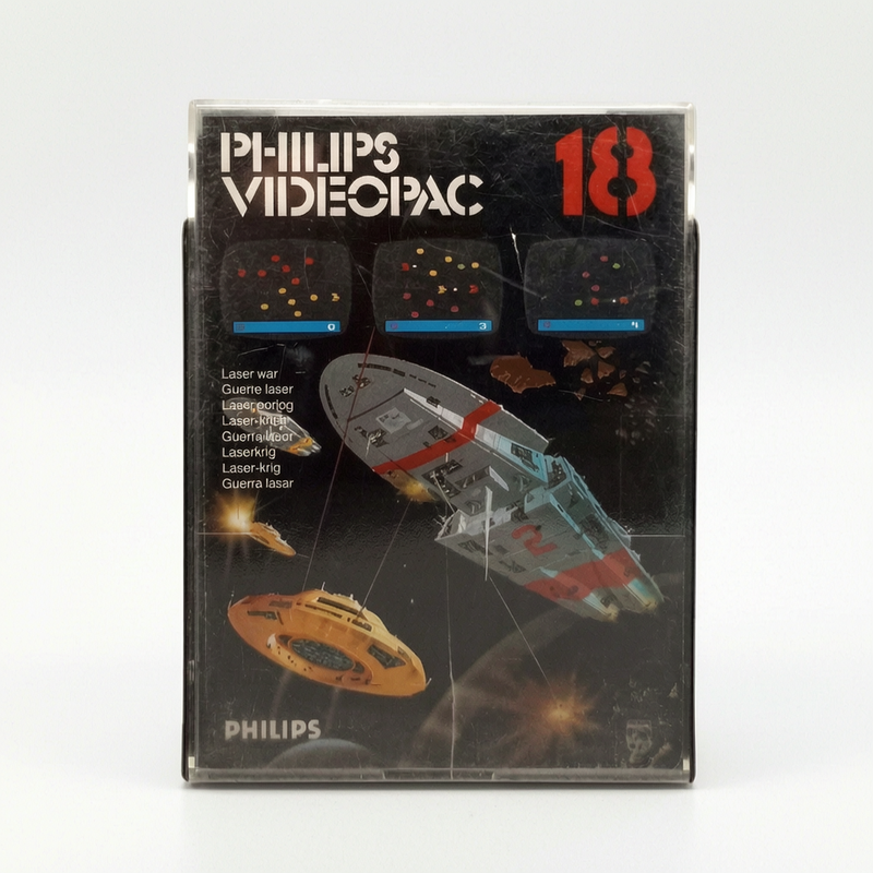 Philips Videopac 18 Laser War Complet FRA