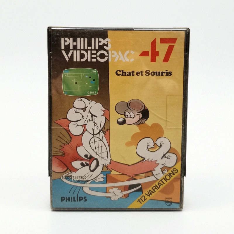 Philips Videopac 47 Chat et Souris Complet FRA