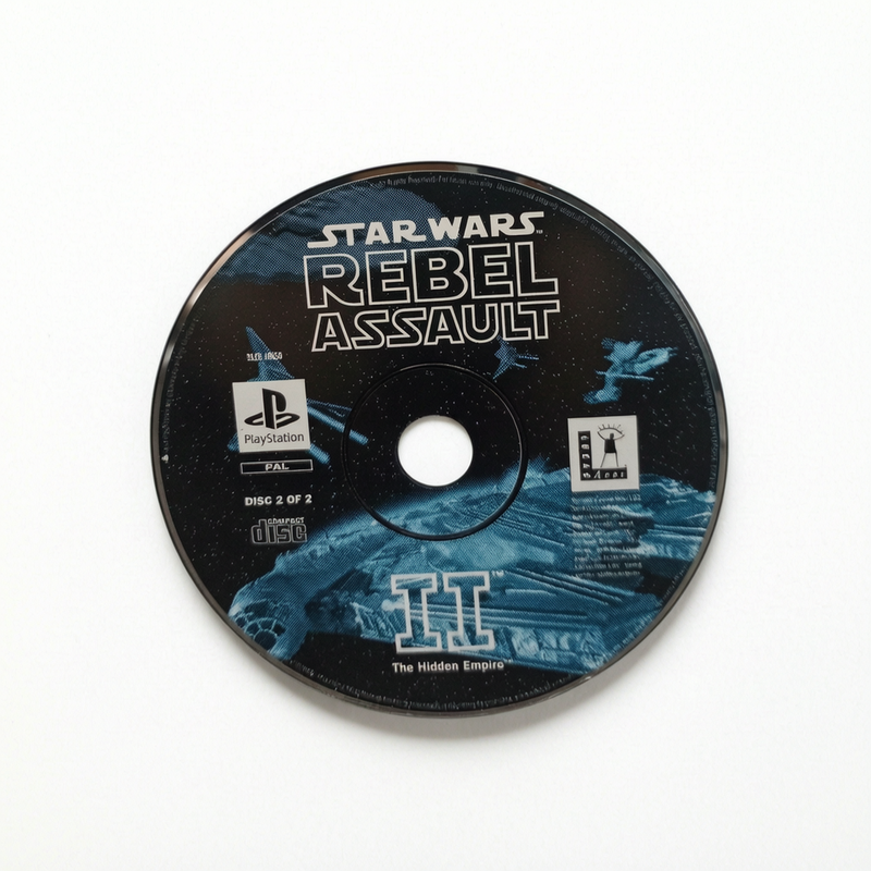 CD 2 seulement Star Wars Rebel Assault II PlayStation 1 PS1