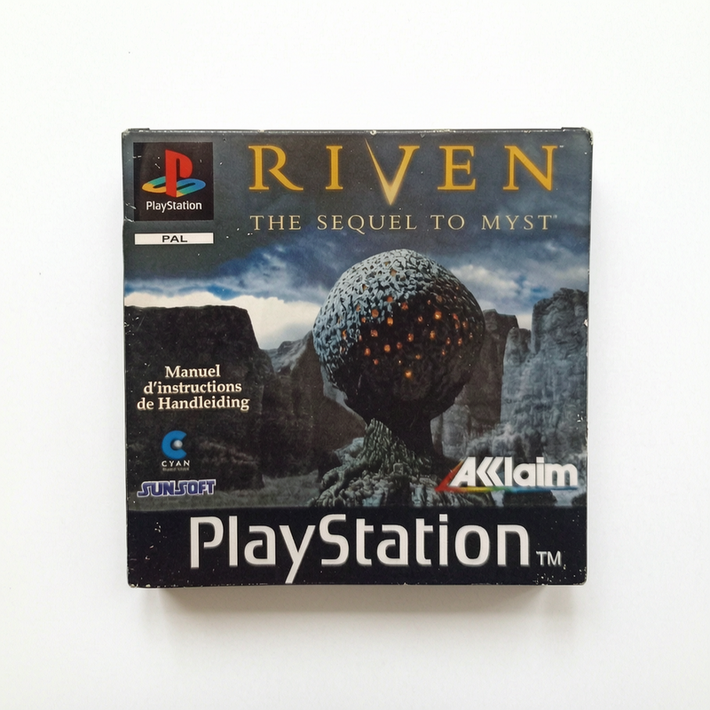 Notice Riven playstation 1 (PS1)
