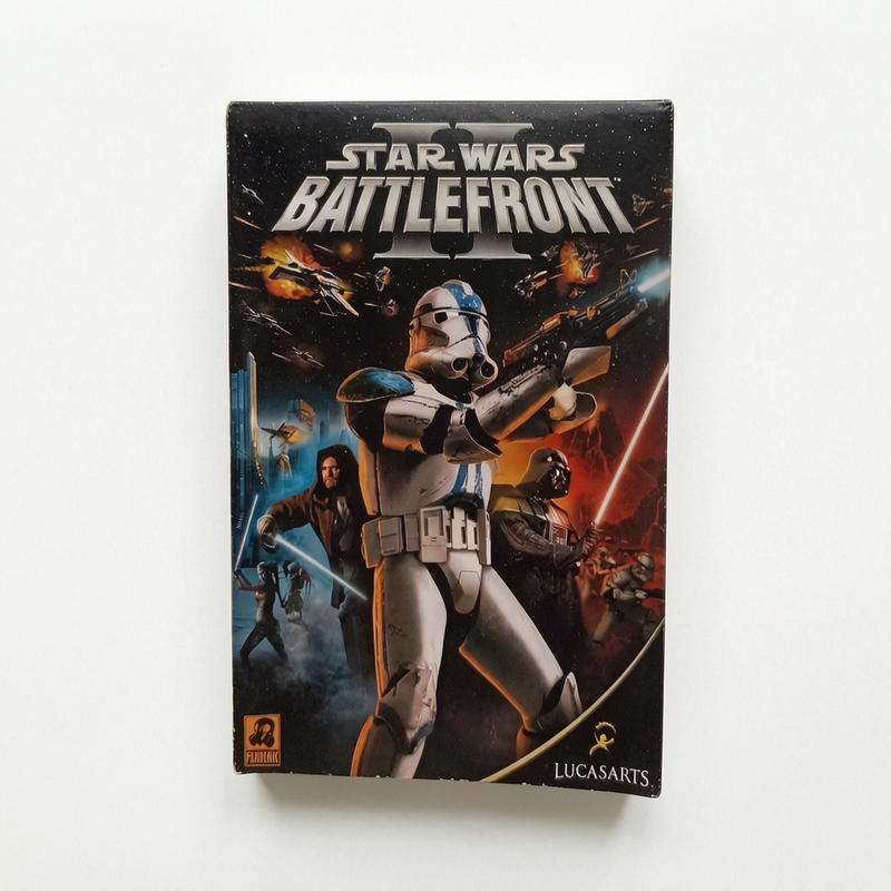 Notice Star Wars Battlefront II playstation 2 (PS2)