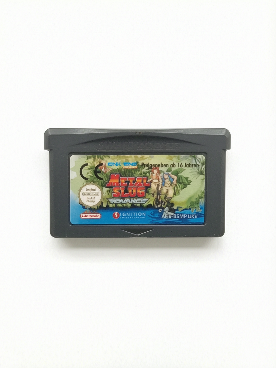Metal Slug Advance Game Boy Advance (GBA) Version UKV