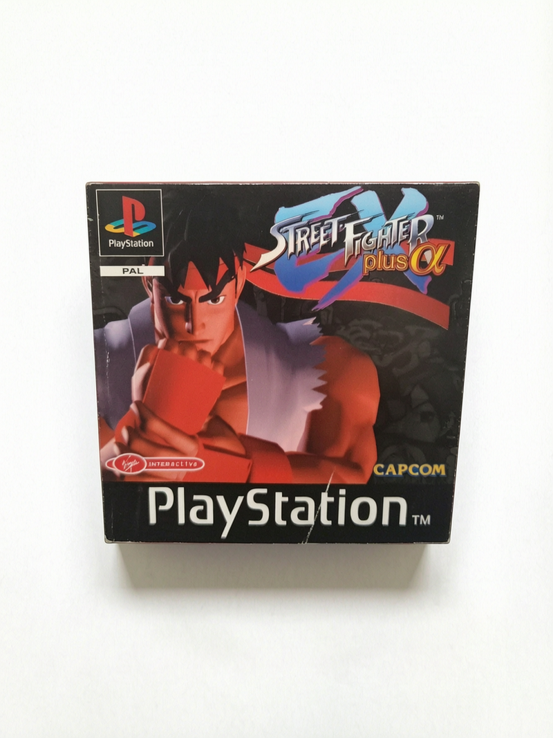 Notice Street Fighter Alpha playstation 1 (PS1)