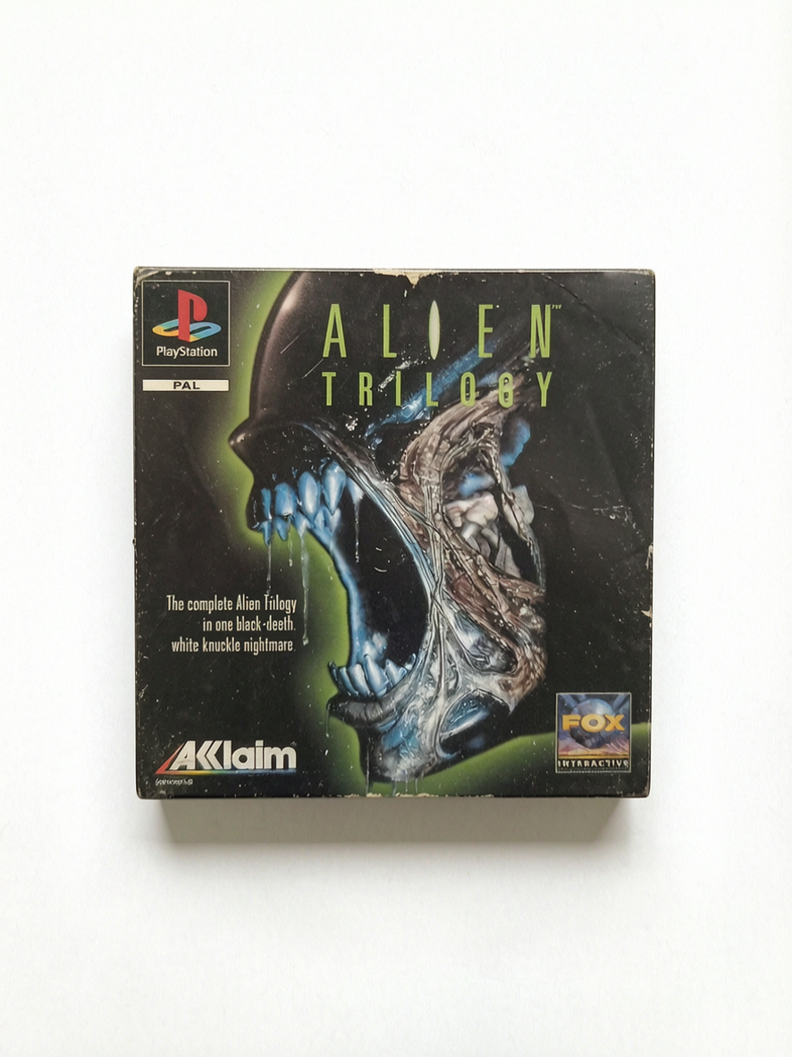 Jaquette Avant Alien Trilogy Playstation 1 (PS1)