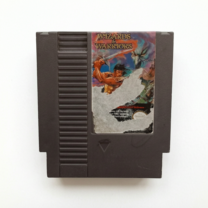 cartouche seule Wizards And Warriors (Nintendo Entertainment System NES) Seconde Vie