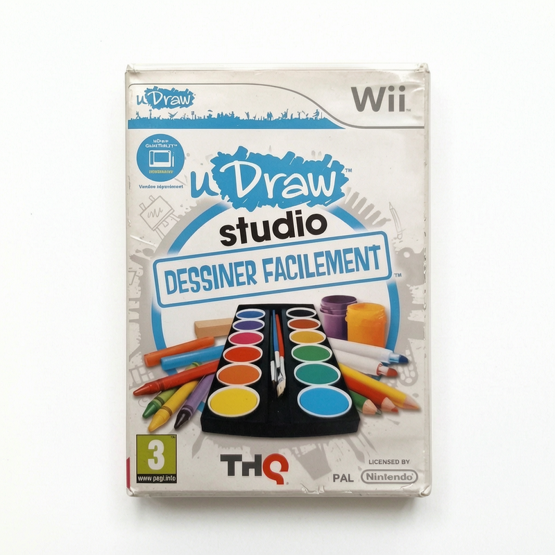 uDraw Studio Dessiner Facilement (Nintendo Wii) PAL Complet