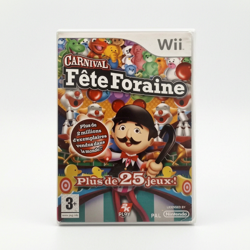 Carnival Fête Foraine Nintendo Wii FRA complet Version Collector