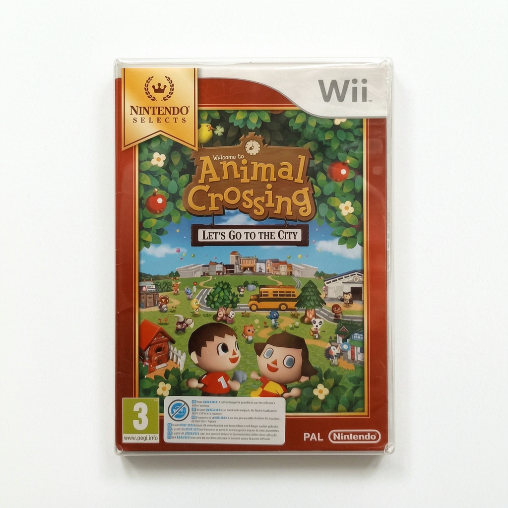 Animal Crossing Let’s Go To The City Nintendo Selects Nintendo Wii  FRA complet