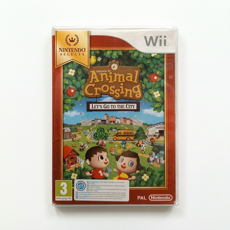 Animal Crossing Let’s Go To The City Nintendo Selects Nintendo Wii  FRA complet