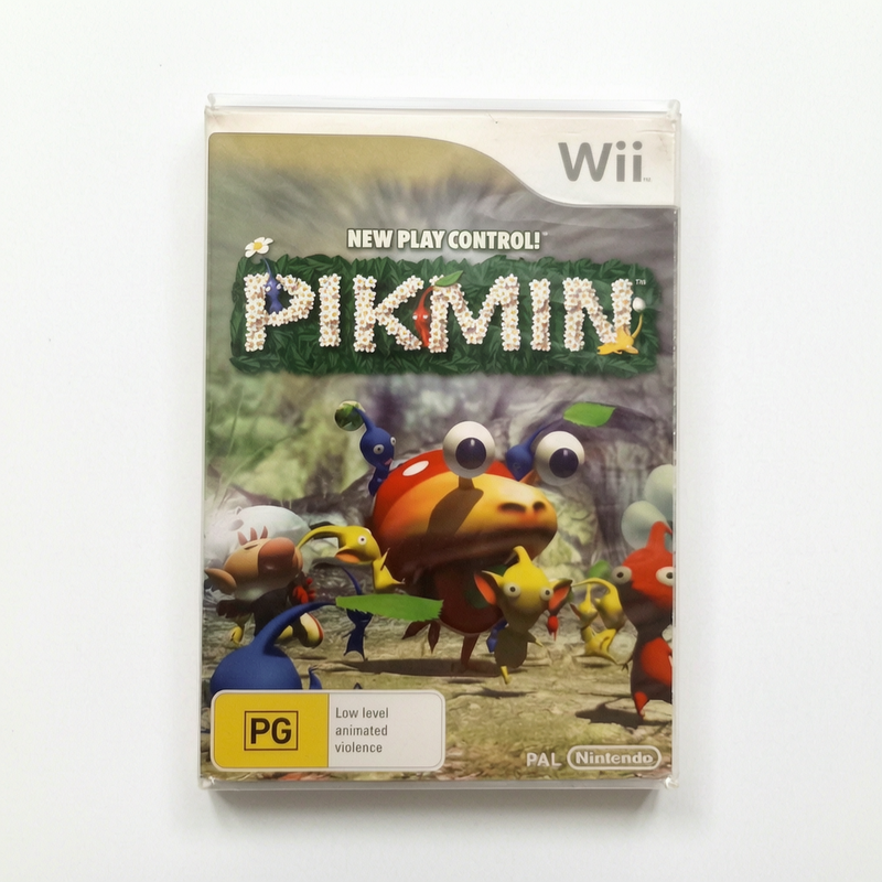 Pikmin New Play Control Nintendo Wii PAL UKV complet