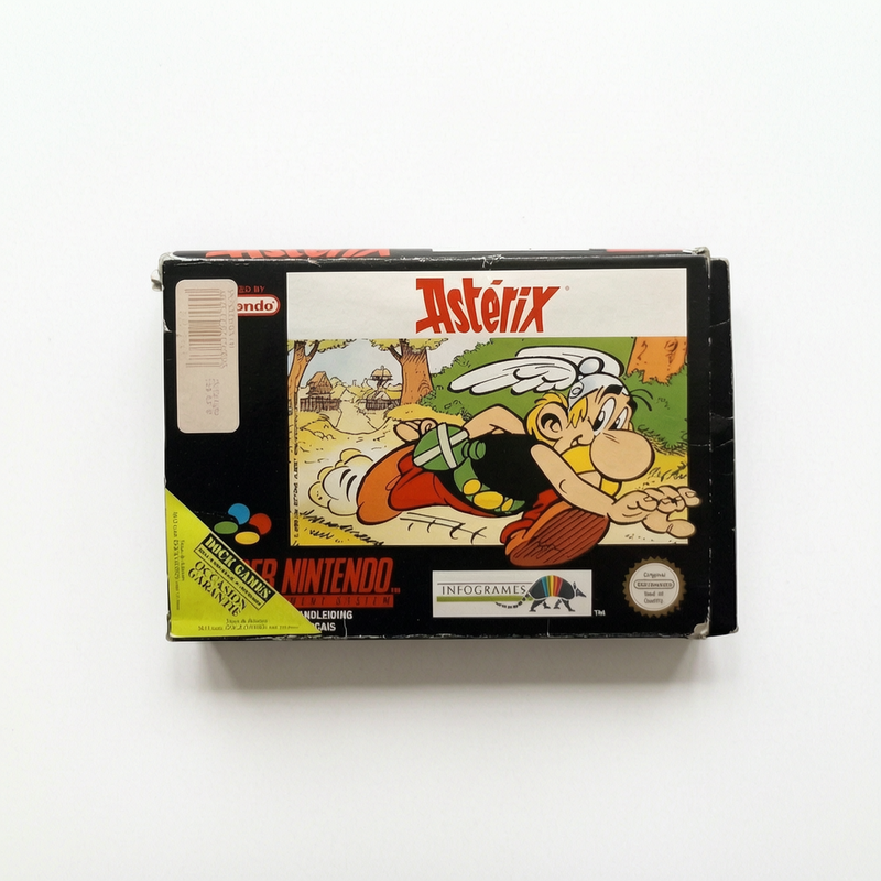 Astérix Super Nintendo SNES PAL FRA sans cale