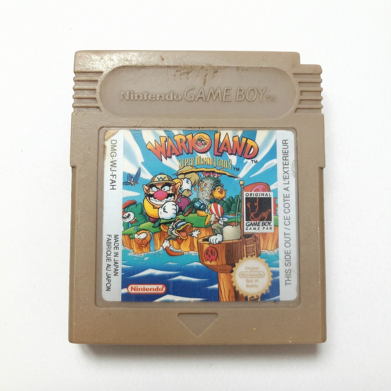 Wario Land Super Mario Land 3 Nintendo Game Boy FAH cartouche seule