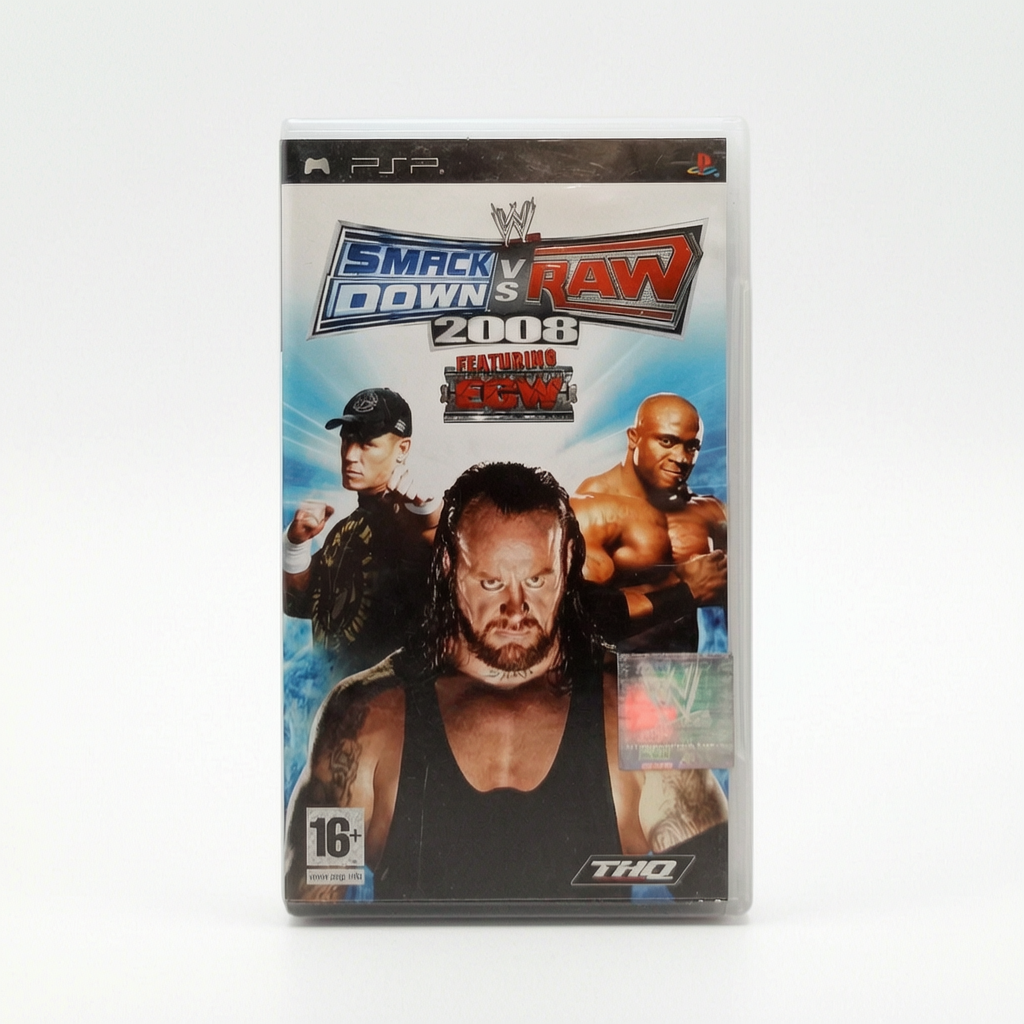 WWE SmackDown vs Raw 2008 Playstation Portable (PSP) complet