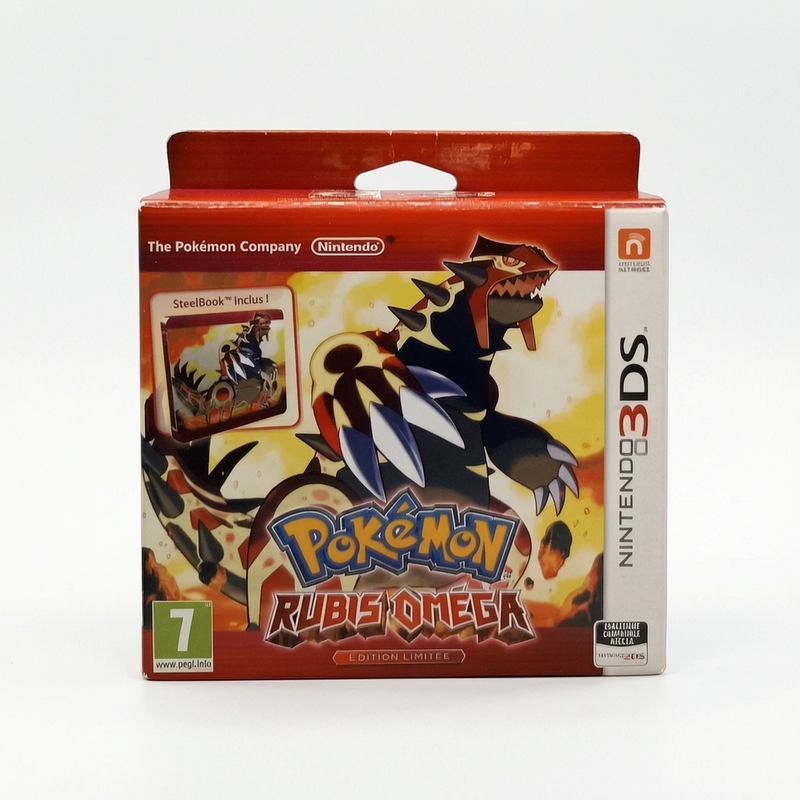 Pokémon Rubis Oméga Édition Limitée Steelbook Nintendo 3DS FRA