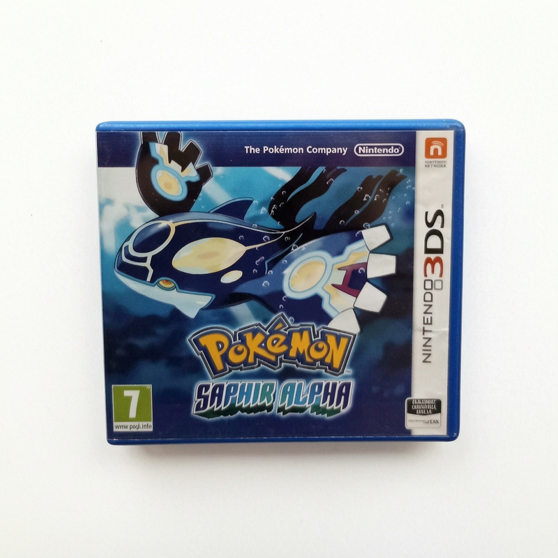 Pokémon Saphir Alpha Nintendo 3DS FRA