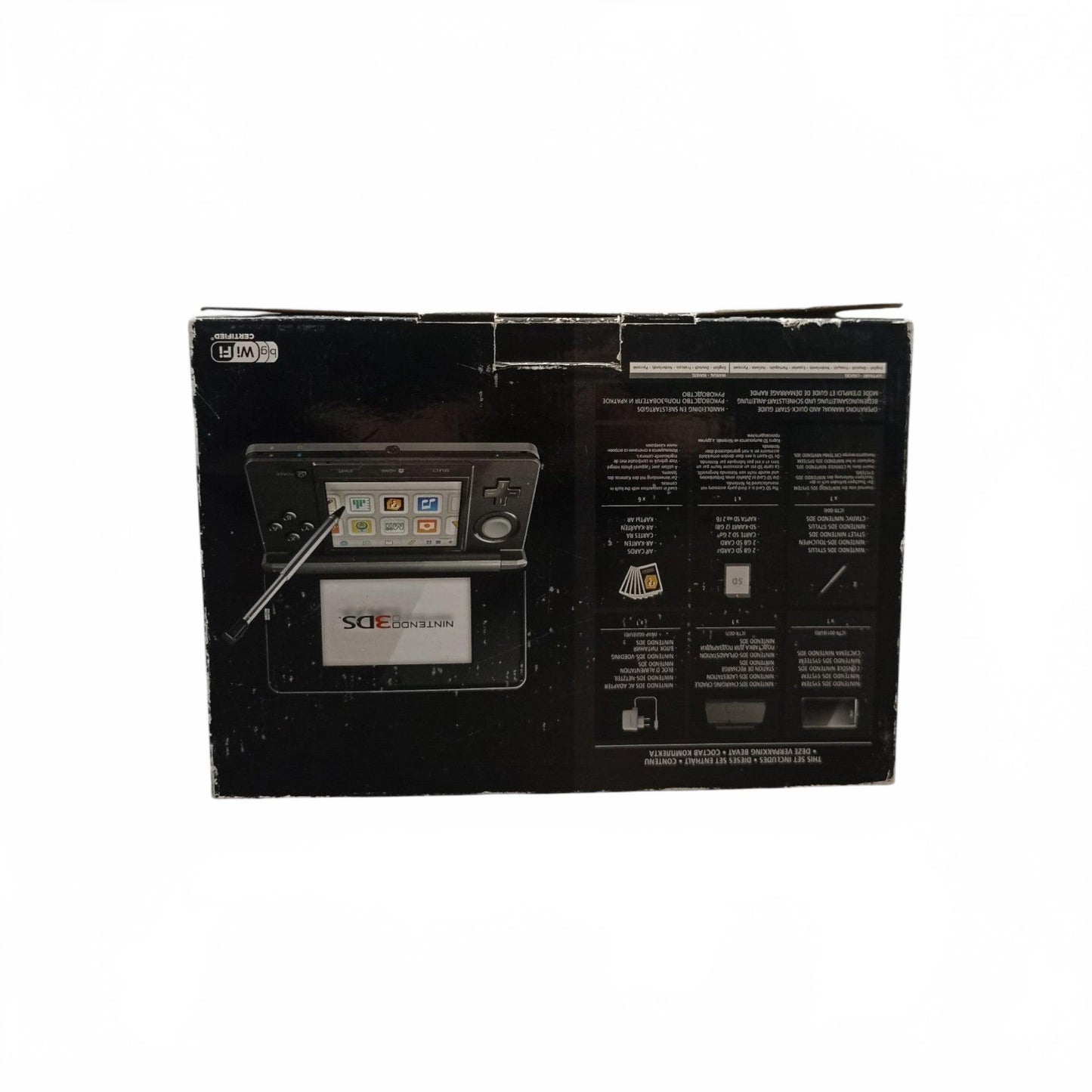 Boite seule Console Nintendo 3DS avec chargeur