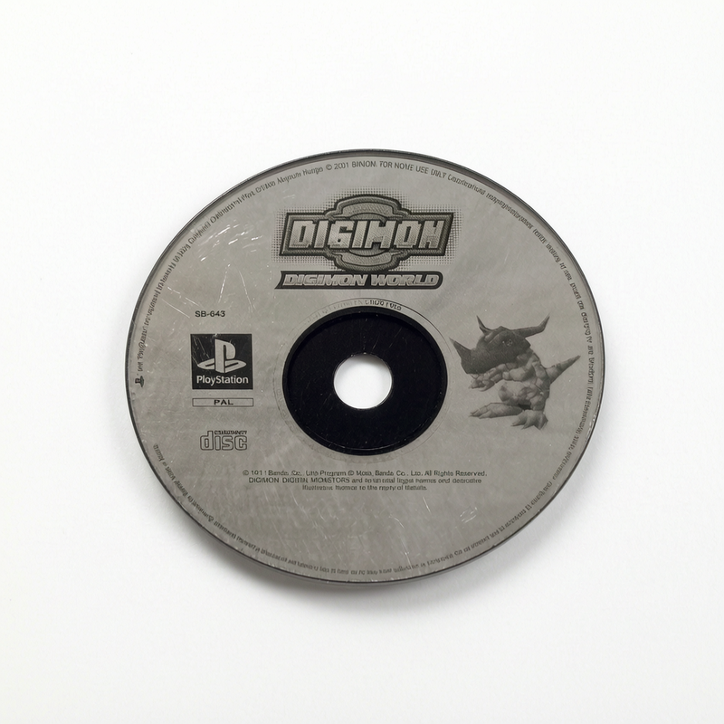 CD Digimon World PlayStation 1 PS1