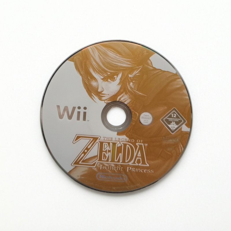 CD seul Zelda Twilight Princess Nintendo Wii