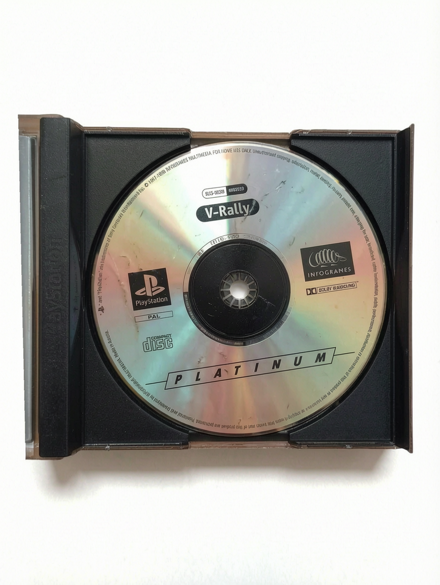 V-rally Playstation 1 Version Platinium