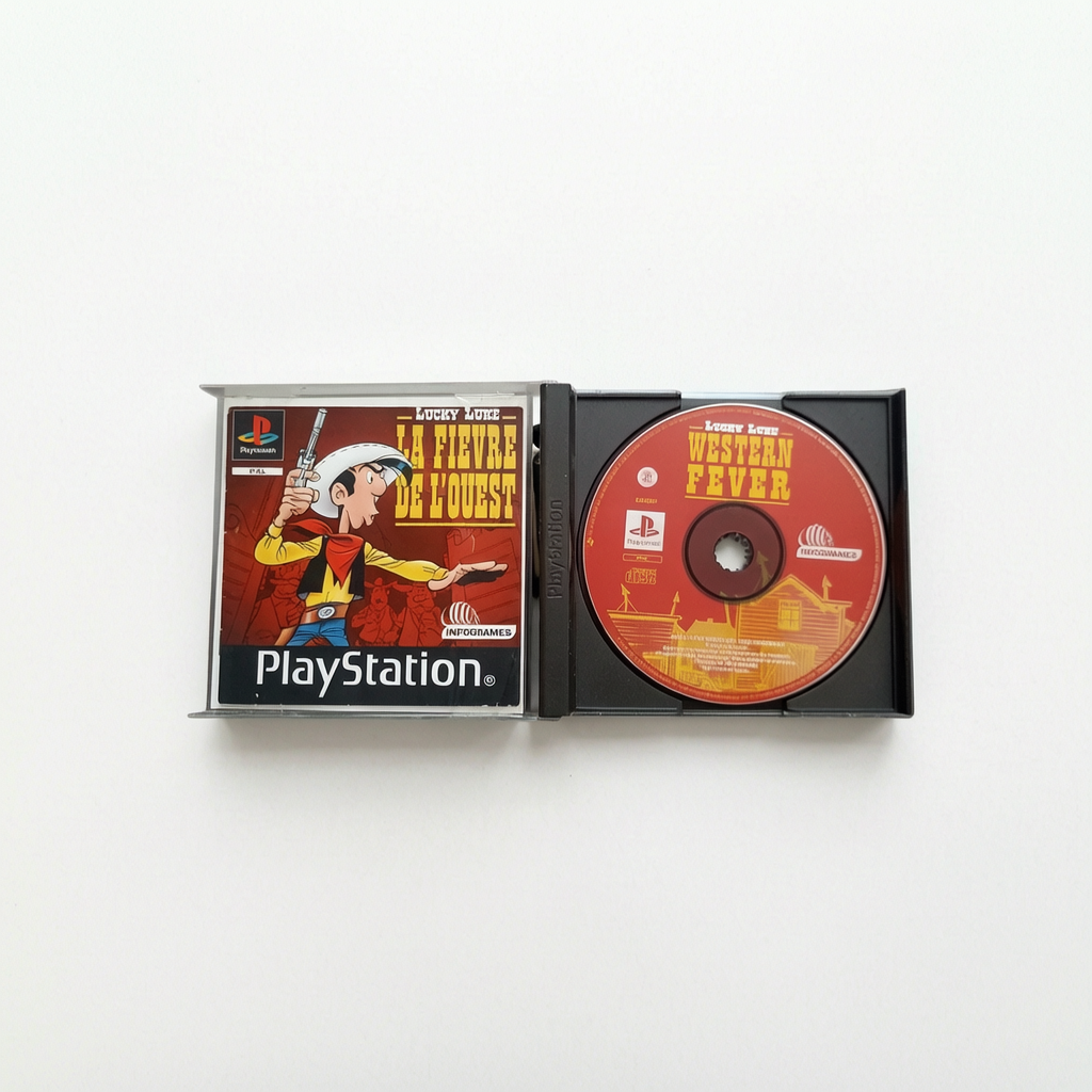 Lucky Luke – La Fièvre de l’Ouest (Infogrames) Playstation 1 (PS1)