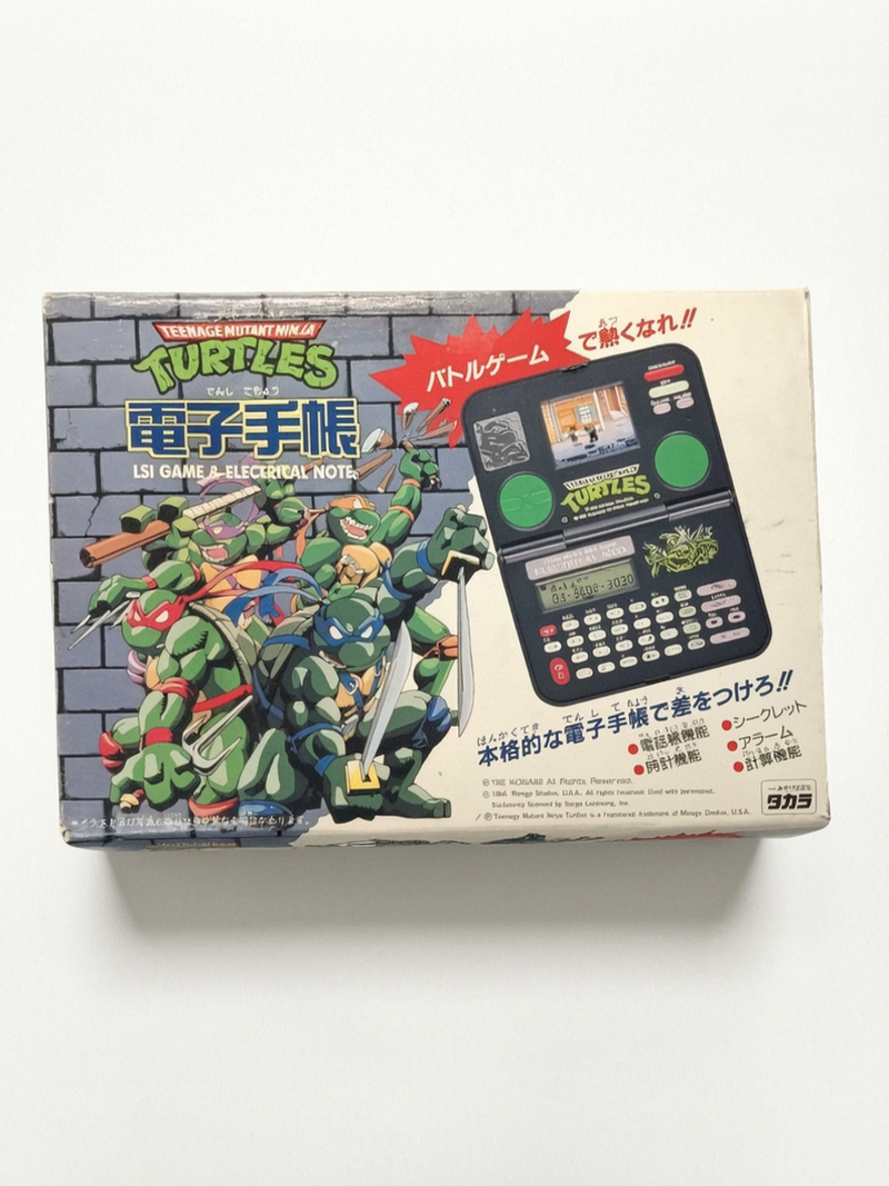 Tortues Ninja type LSI Game version japonaise Takara