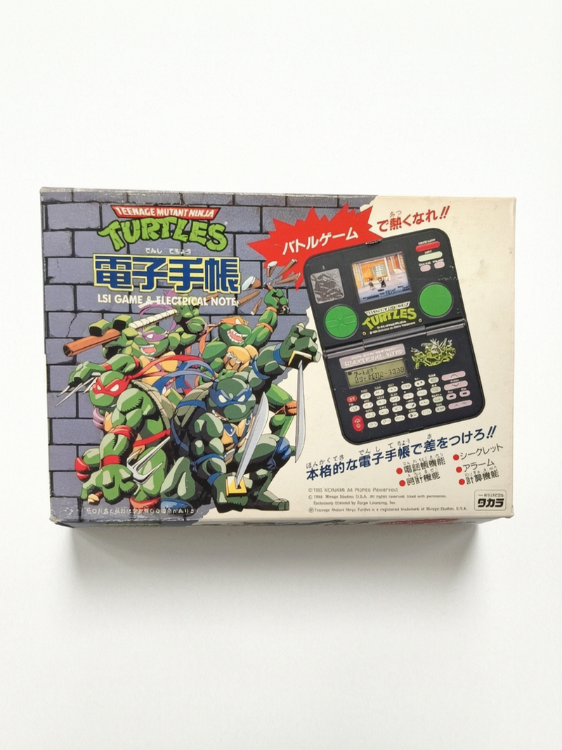 Tortues Ninja type LSI Game version japonaise Takara Version Neuf