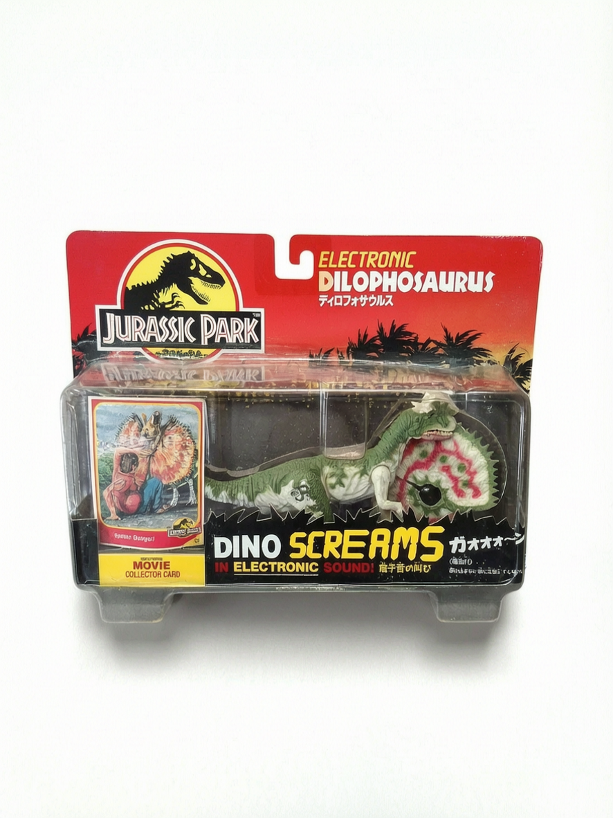 Figurine Dilophosaurus Dino Screams Jurassic Park Version Neuf