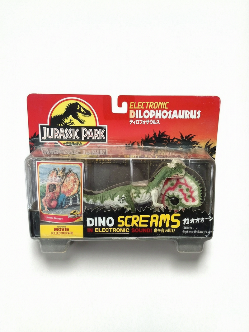 Figurine Dilophosaurus Dino Screams Jurassic Park Version Neuf
