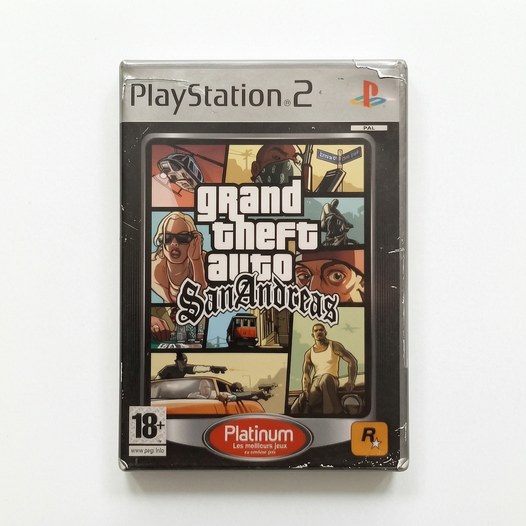 Grand Theft Auto San Andreas Playstation 2 (PS2) PAL Complet