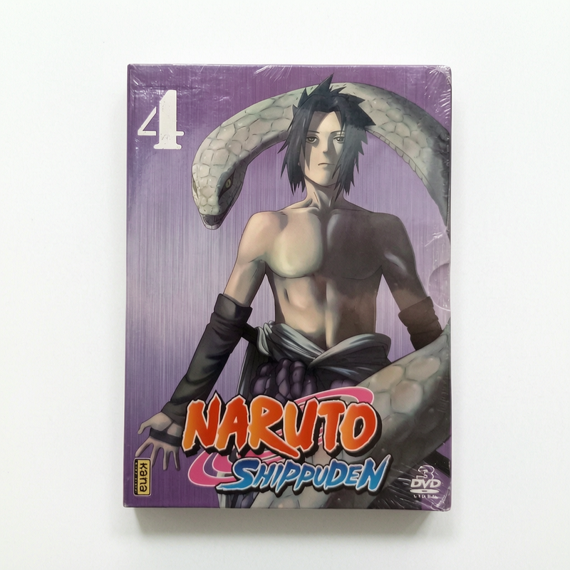Naruto Shippuden 4 DVD Collector Neuf Blister