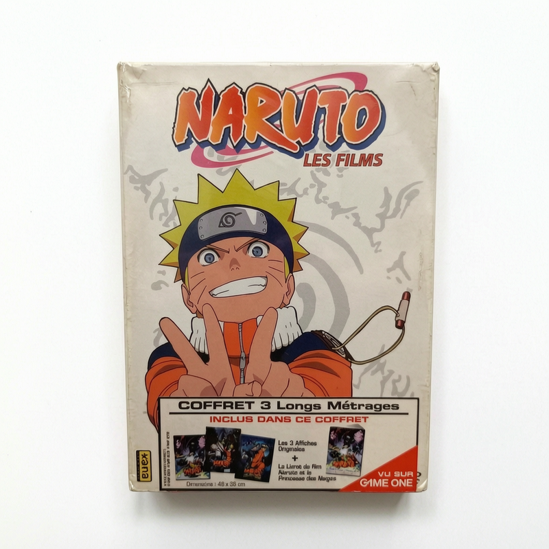 Naruto Les films DVD Collector Neuf en français