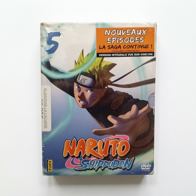 Naruto Shippuden Volume 5 DVD Collector Neuf en Français