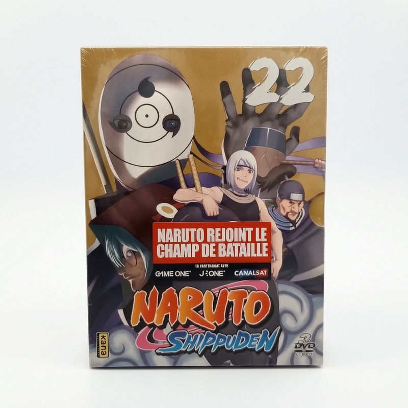 Naruto Shippuden Volume 22 DVD Collector Neuf en Français
