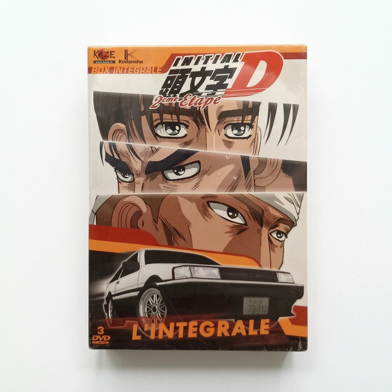 Initial D 2ème étape L'intégrale DVD Collector Neuf en Français