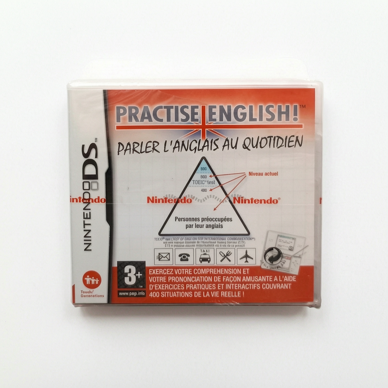 Practise English Parler L'Anglais Au Quotidien Nintendo DS Neuf Sous Blister (FR)