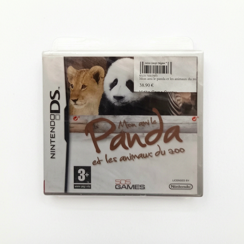 Mon Amie Panda Et Les Animaux Du Zoo Nintendo DS Neuf Sous Blister (FR)