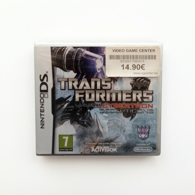 Transformers La Guerre Pour Cybertron Decepticons Nintendo DS Neuf Sous Blister (FR)