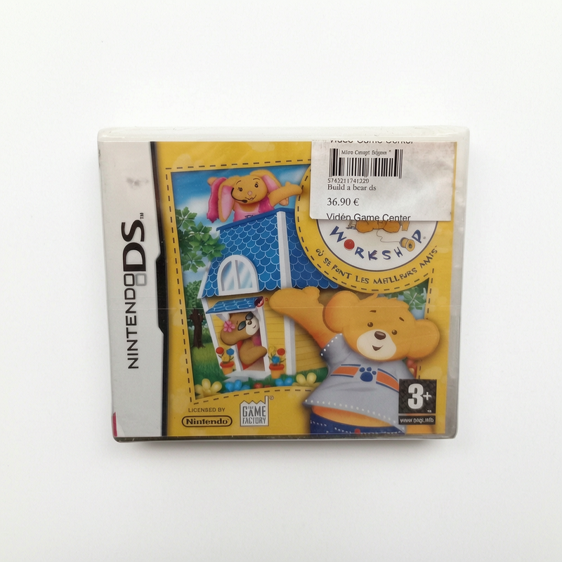 Build-A-Bear Workshop Nintendo DS Neuf Sous Blister (FR)