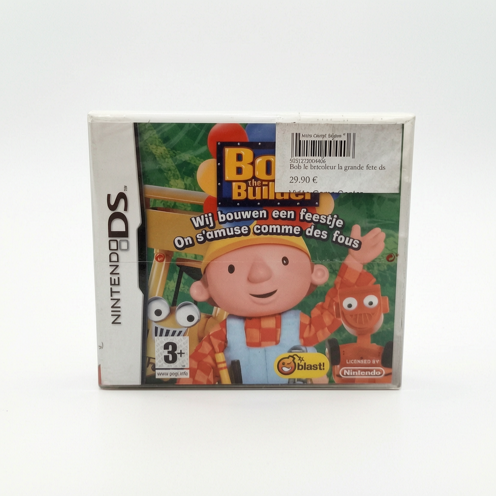 Bob Le Bricoleur Nintendo DS Neuf Sous Blister (FR)