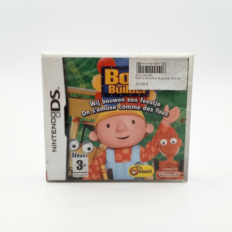 Bob Le Bricoleur Nintendo DS Neuf Sous Blister (FR)