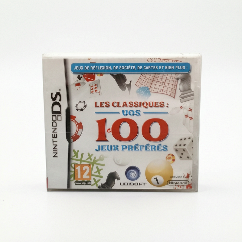 Les Classiques Vos 100 Jeux Préféré Nintendo DS Neuf Sous Blister (FR)
