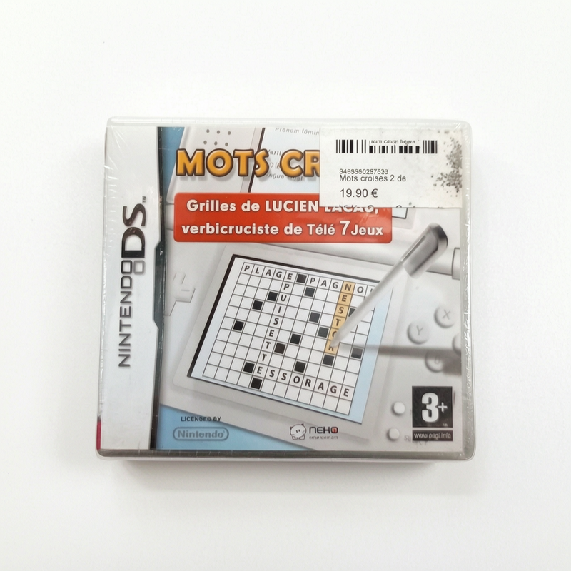 Mots Croisés Nintendo DS Neuf Sous Blister (FR)