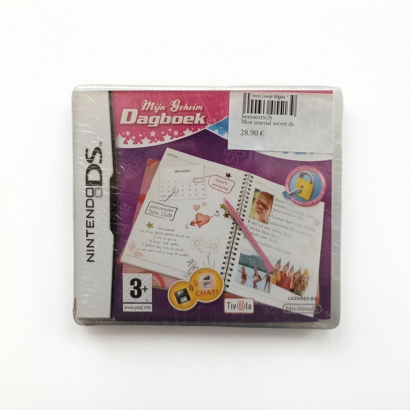 Mon Journal Secret Nintendo DS Neuf Sous Blister (FR)