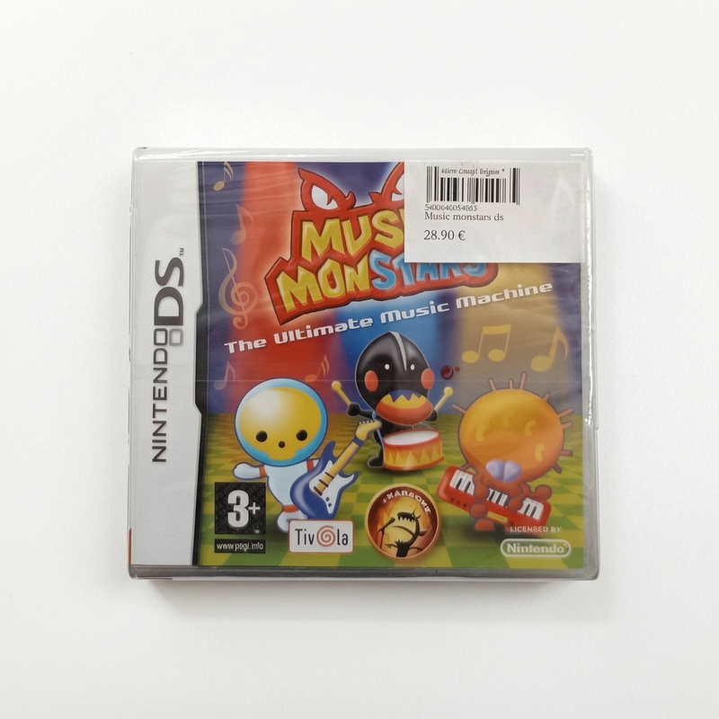 Music Monstars Nintendo DS Neuf Sous Blister (FR)