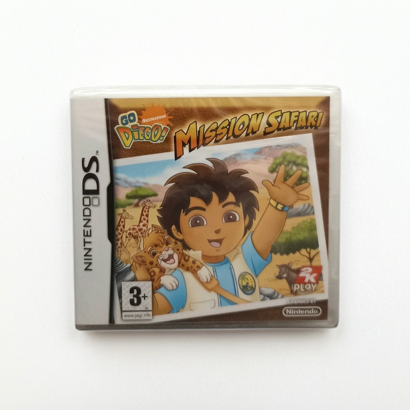 Diego Mission Safari Nintendo DS Neuf Sous Blister (FR)