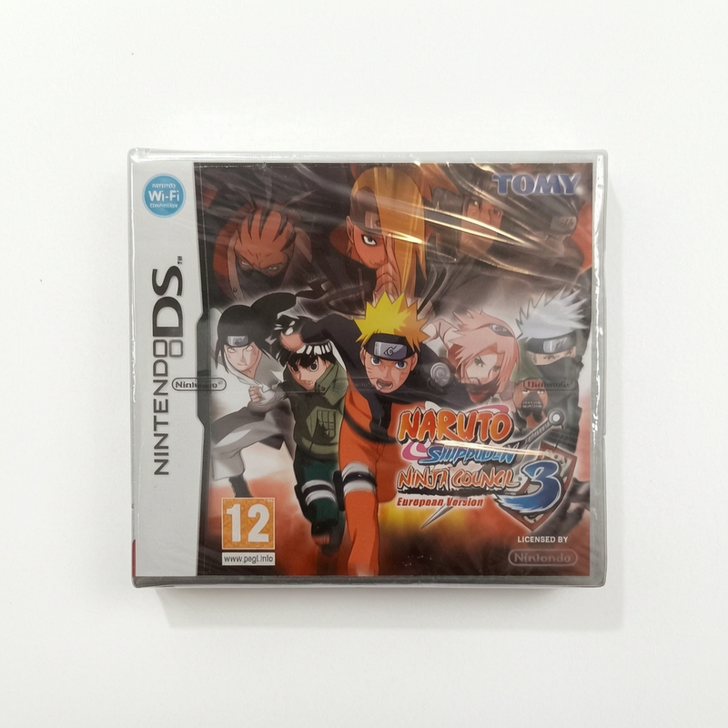 Naruto Shippuden 3 Nintendo DS Neuf Sous Blister (FR)