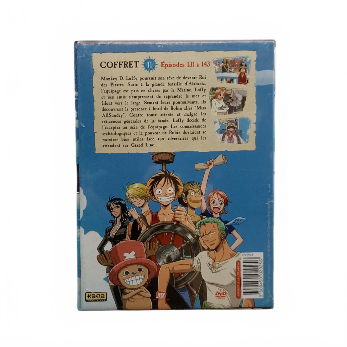 One Piece Wanted Volume 11 : Nico Robin DVD Collector Neuf Français