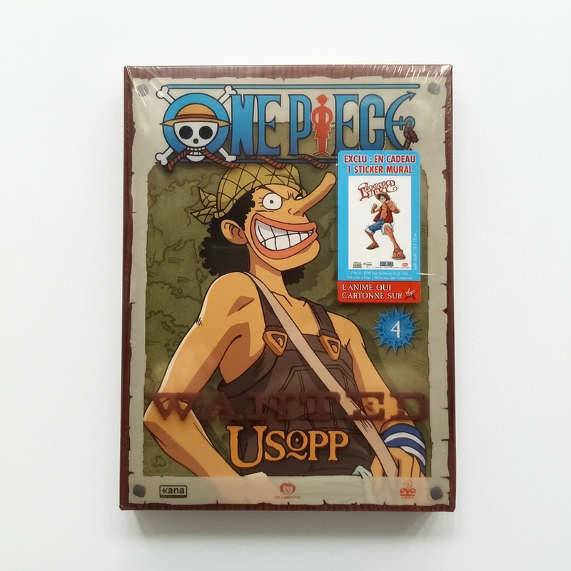 One Piece Wanted Usopp Volume 4 DVD Collector Neuf Français