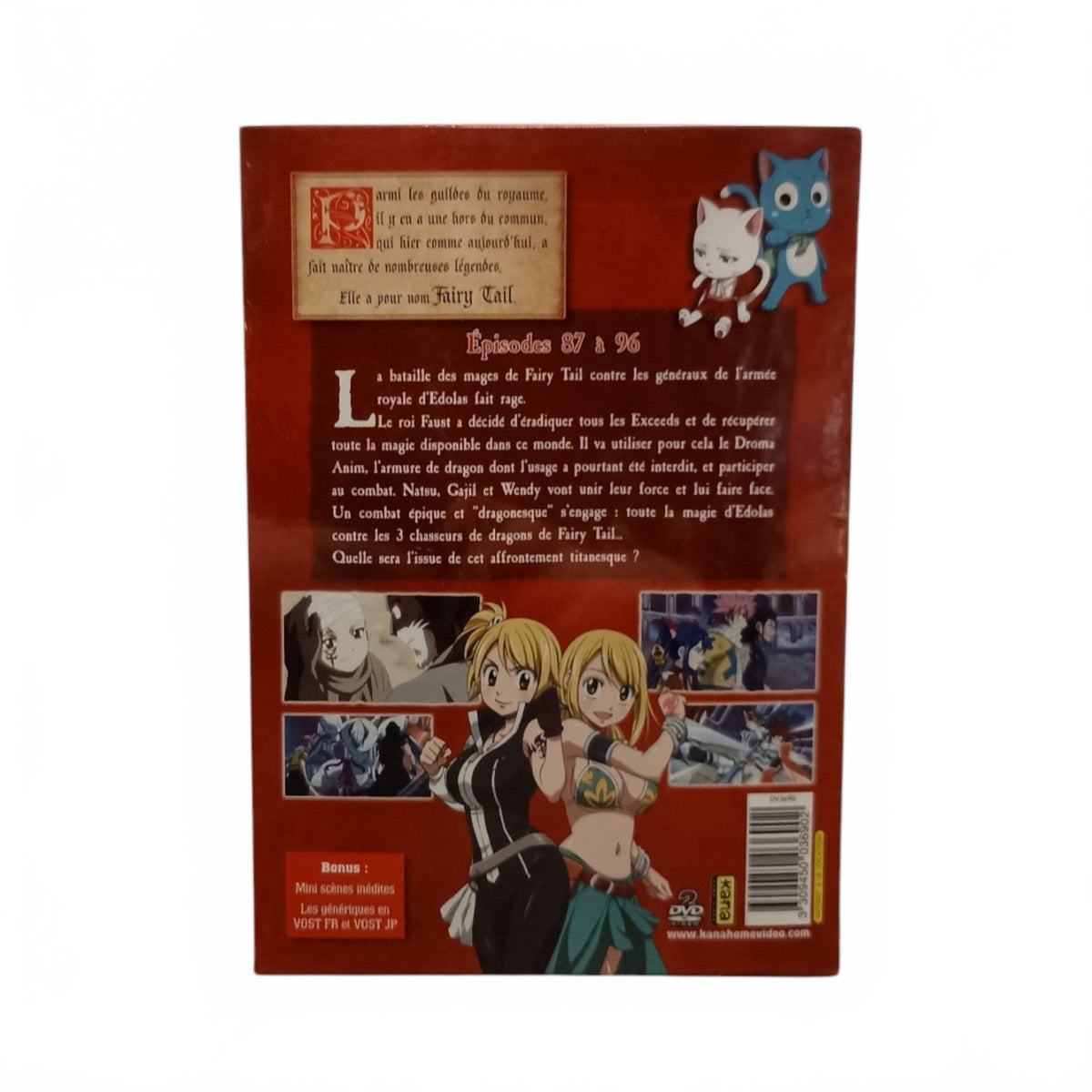 Fairy Tail : Volume 10 DVD Collector Neuf Français