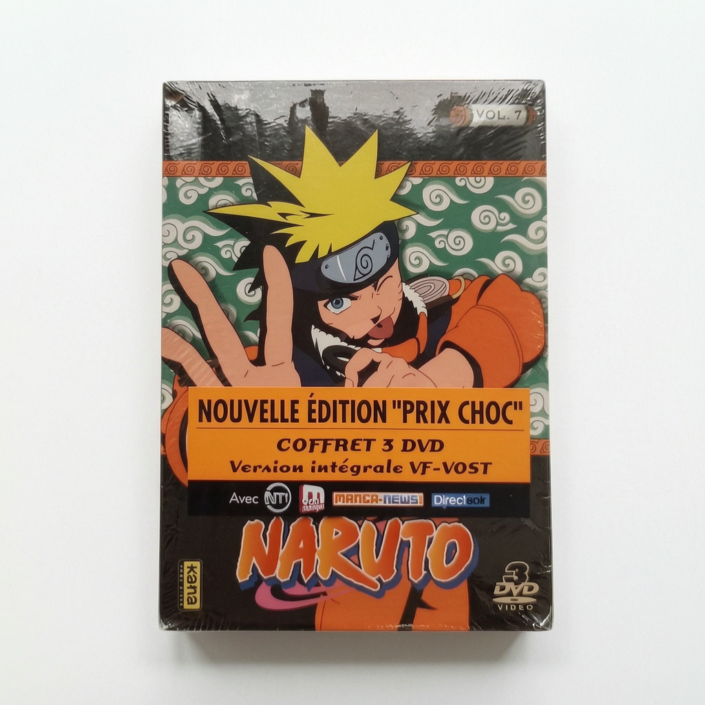 Naruto Volume 7 DVD Collector Neuf Français